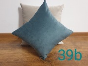 M039 poszewki na poduszki 30x30 turkus kronos 