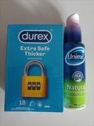 Durex Extra Safe Thicker zestaw.