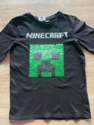 Bluzka z długim rękawem Minecraft z cekinami 146 cm 100% bawełna