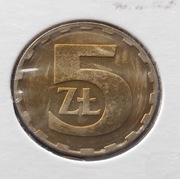 5 ZŁOTYCH 1987 - MENNICZA!