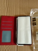 Etui Iphon 14/13  czerwone z klapką