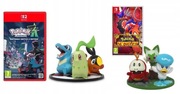 2 Gry - Pokemon Legends Z-A + Scarlet + figurki z postaciami - nowe