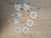 Rękodzieło zawieszki choinkowe