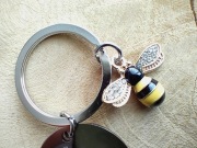 Pszczoła brelok na klucze pasieka sprzęt akcesoria pasieczny pszczelarskie 