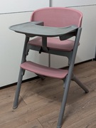 Kinderkraft Livy - krzesełko do karmienia 3w1 różowe 