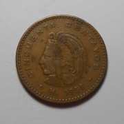 stara moneta 50 Centavos Meksyk