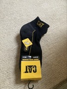 Skarpety czarne męskie CAT Caterpillar 3pak stopki rozmiar 39-42