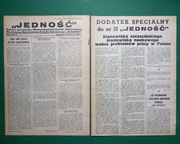 Tygodnik JEDNOŚĆ Szczecin nr 13 z 13 XI 1980     