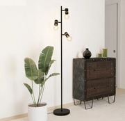 Lampa stojąca 900179 eglo Lurone czarna 3-punktowa otw.opak.