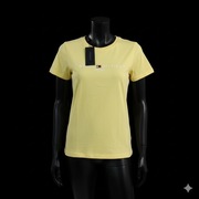 Tommy Hilfiger T-shirt Damski XS Żółty NOWY Okazja