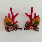 Świąteczne spinki do włosów  na Mikołaja, Wigilię, Xmas