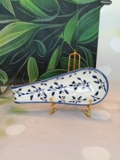 Podstawka ceramiczna Bolesławiec pod łyżkę ceramika Bolesławiec