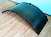 Daszek nad drzwi marki ROBELIT łukowy aluminiowy 158 x 75 x 38 cm