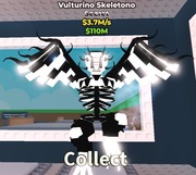 Vulturino Skeletono Steal a Brainrot 3,7m/s 