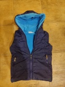 Ciepły bezrękawnik chłopięcy rozmiar 140