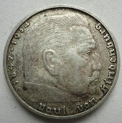 2 MARKI1939 B HINDENBURG SREBRO