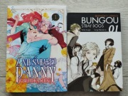 Z nieśmiałej panny w brzydką kotkę tom 1 + Bungou Stray Dogs tom 1