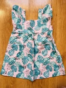 Sukienka w liście listki