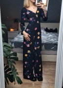 Kombinezon w kwiaty Mango XS