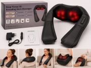 Profesjonalny masażer Shiatsu 3D do karku i pleców | funkcja grzania | NOWY