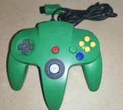 ORYGINALNY Pad do Nintendo 64 (N64) - ZIELONY (SUPER STAN!) NUS-005