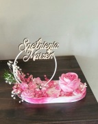 Bukiet kwiatów gipsowych 