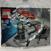 Lego 30281 Movie Żyleta i Micro Manager Battle Polybag MISB z 2014
