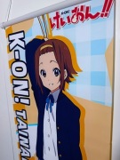 Plakat anime Tainaka Ritsu (K-On), Wall scroll, materiał, wieszak