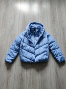 Niebieska ciepła ocieplana kurtka bomberka Mohito XXS 32