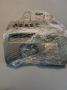 Schowek kierowcy / osłona deski dolna Audi A4B6 SZARY