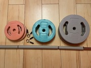 Sztanga GYMSTICK Vivid Pump Set 20kg regulowana