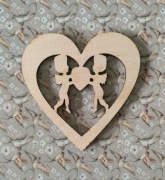 serce 13 ekor decoupage scrapbooking makrama