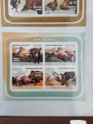 Gwinea Bissau 2008 Mi 3820-3  ark ptaki dzik  idealna  pozycja