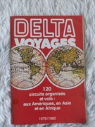 Delta voyages 1979/1980 ulotka informator 
