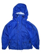 Niebieska Kurtka przeciwdeszczowa schoffel retro adidas nike north 90s