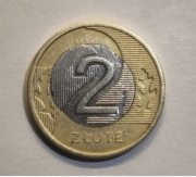 Moneta destrukt 2 zł 2009r