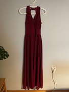 Długa suknia WAL G bordowa XS