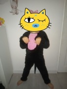 Strój kotek rozmiar 110-116