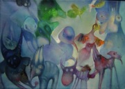 MARIUSZ KONCZALSKI obraz olejny DISCONAUCI