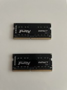 Kingston FURY Impact 32GB (2x16GB) DDR4 3200MT/s CL20