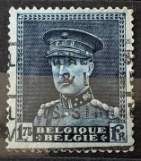 Belgia (Belgique, Belgie), Król Albert I, 1,75 franka (Fr).