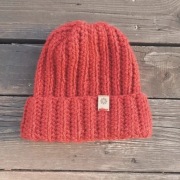 Czapka wełniana z alpaką handmade