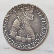 Stara Moneta Polska Królewska Talar Król Stefan Batory 1585 r.