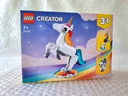 LEGO 31140 Creator 3w1 – Magiczny Jednorożec