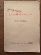 Roczniki biblioteczne, R. III, z. 3-4, 1959