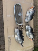 Lampy Jaguar xf x250 grill obudowa silnika 4.2 v8 xf xk xj