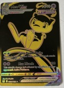 Karta kolekcjonerska Pokémon Mew Vmax, Holofoil