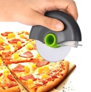 Okrągły nóż do pizzy ze stali nierdzewnej