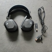 Słuchawki Corsair HS80 RGB Wireless (czarne) + stojak Corsair ST100