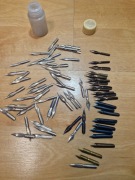 Stare stalówki do pióra wiecznego kaligrafii różne rodzaje 80 Stalówka